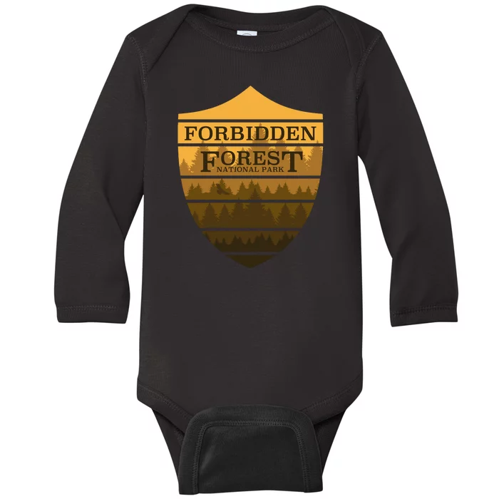 Forbidden Forrest National Park Cool Baby Long Sleeve Bodysuit