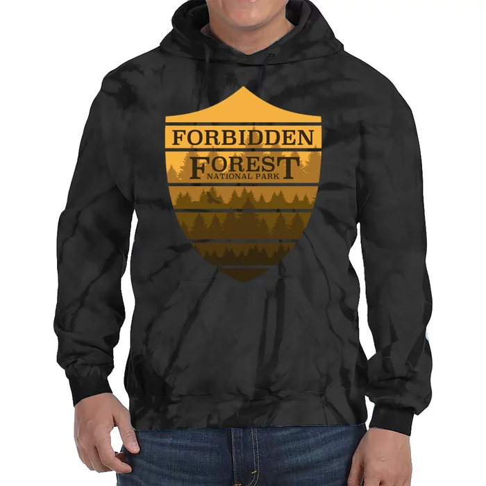 Forbidden Forrest National Park Cool Tie Dye Hoodie