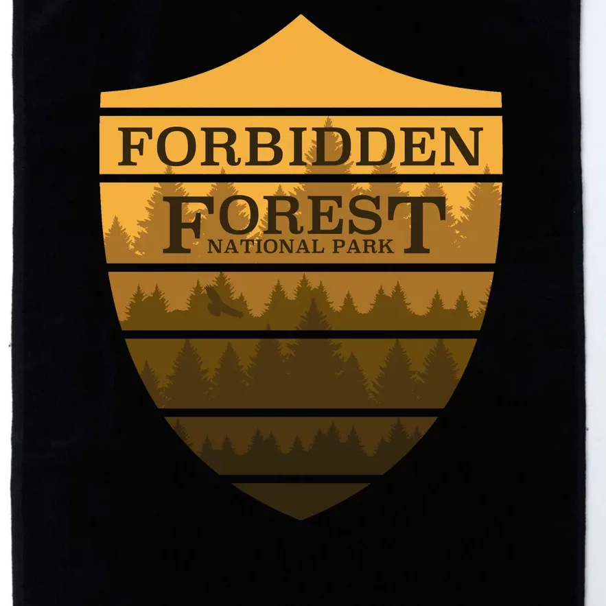 Forbidden Forrest National Park Cool Platinum Collection Golf Towel