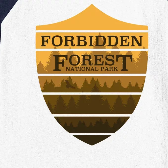 Forbidden Forrest National Park Cool Baseball Sleeve Shirt