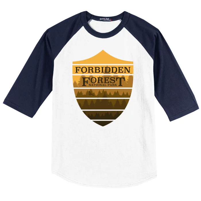 Forbidden Forrest National Park Cool Baseball Sleeve Shirt