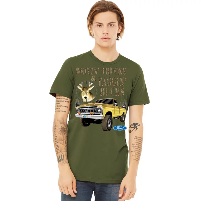 Ford Drivin Trucks & Taggin Bucks Premium T-Shirt