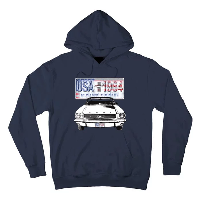 Ford Mustang Country Tall Hoodie