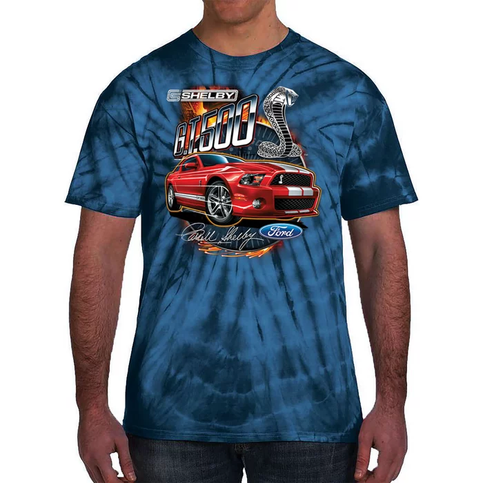 Ford Mustang Shelby Cobra GT500 Tie-Dye T-Shirt