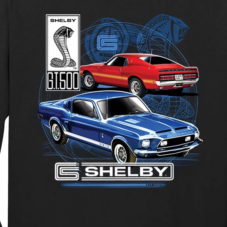 Ford Mustang Shirt Shelby GT500 Long Sleeve Shirt