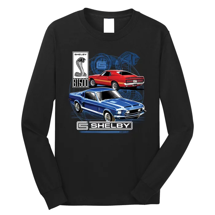 Ford Mustang Shirt Shelby GT500 Long Sleeve Shirt