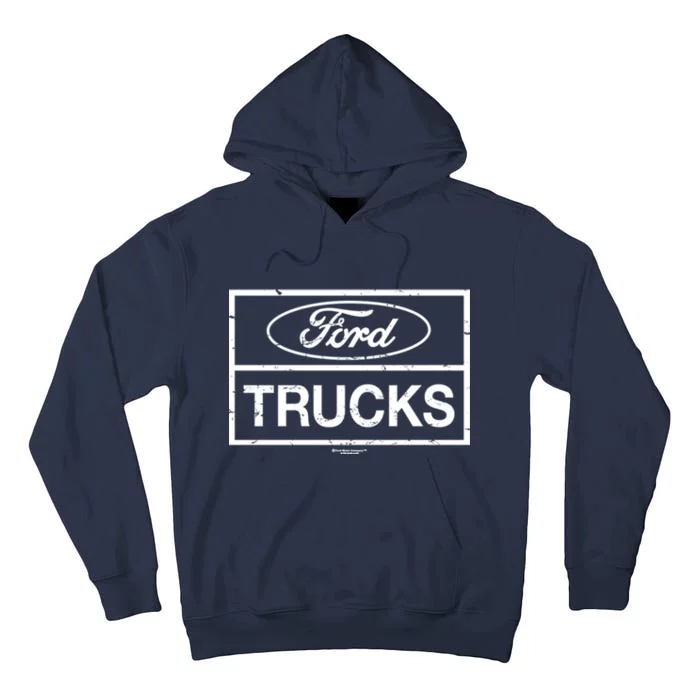 Ford Trucks Distressed Tall Hoodie