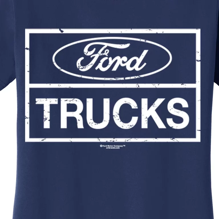 Ford Trucks Distressed Women's T-Shirt