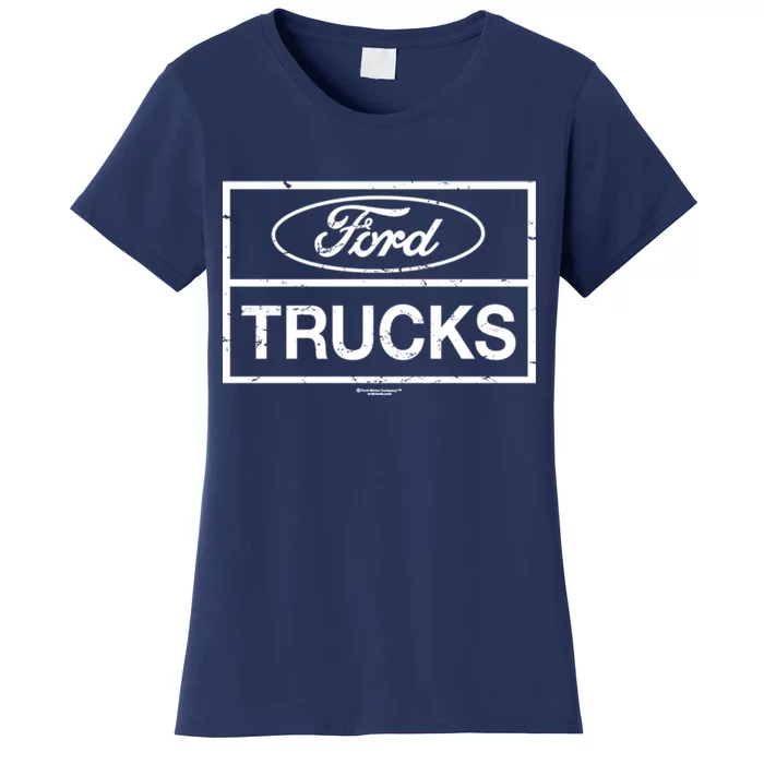 Ford Trucks Distressed Women's T-Shirt