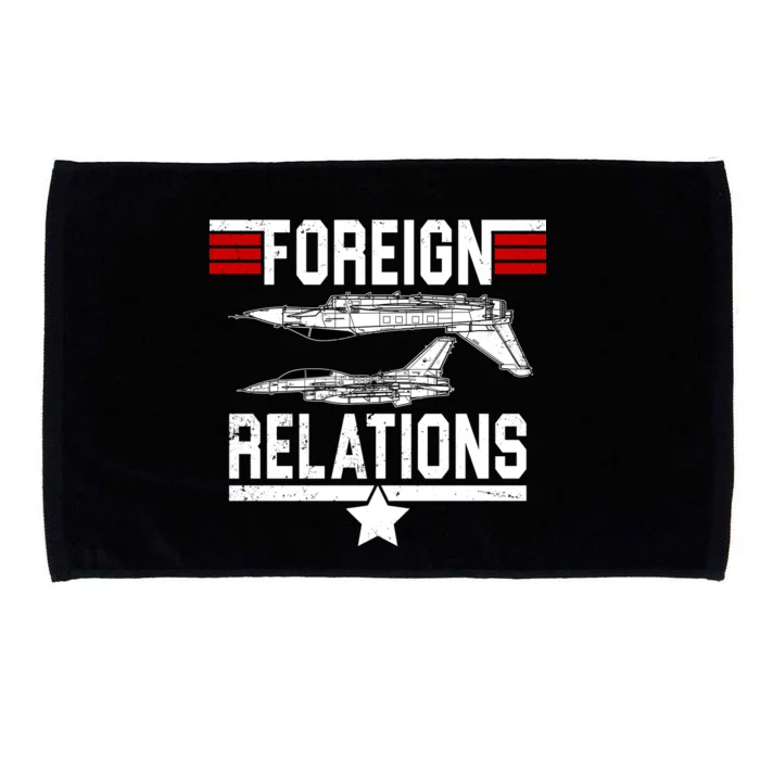 Foreign Relations Microfiber Hand Towel