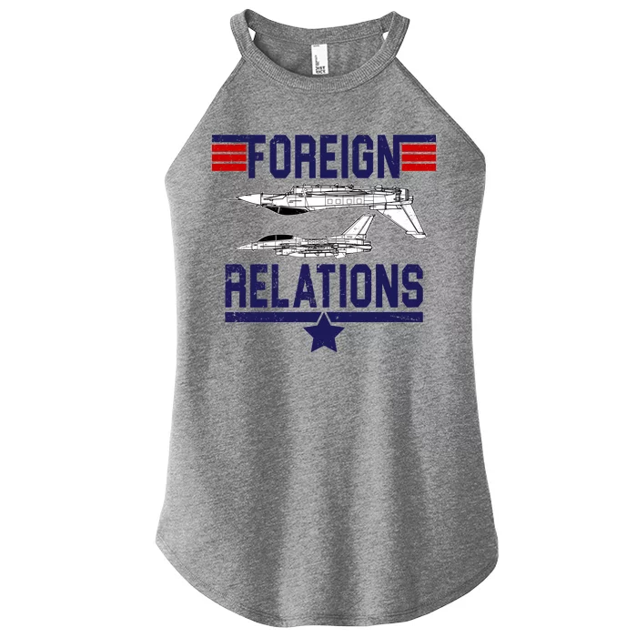 Foreign Relations Women’s Perfect Tri Rocker Tank