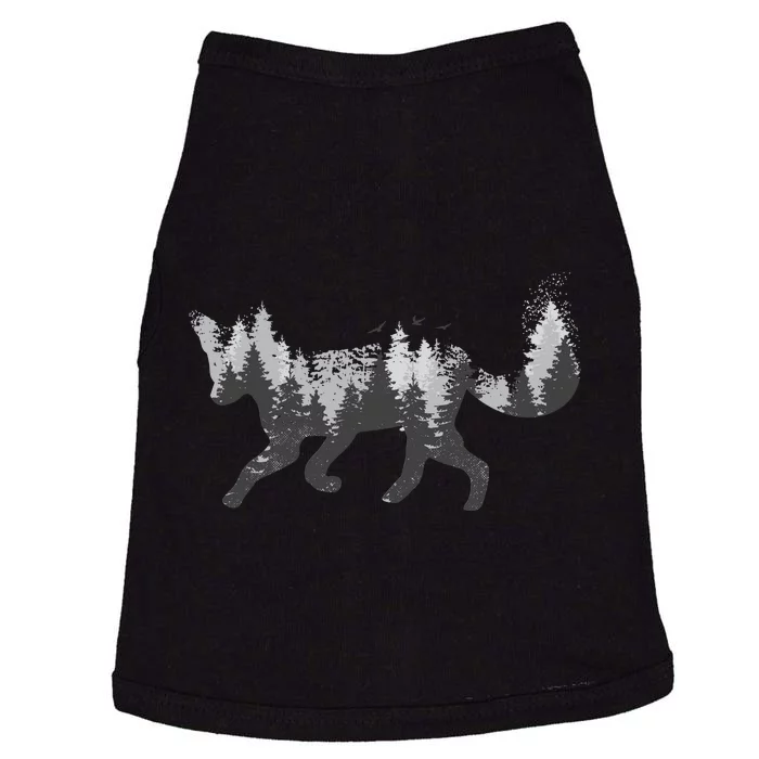 Forest Fox Animal Doggie Tank