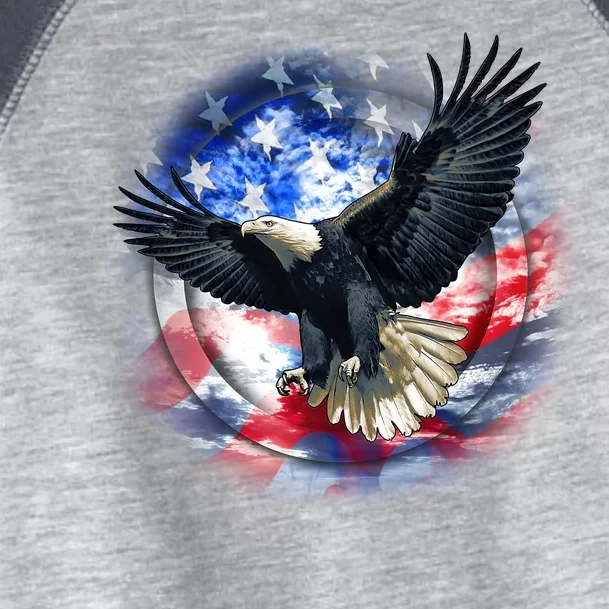 Forever Free United States Eagle Toddler Fine Jersey T-Shirt