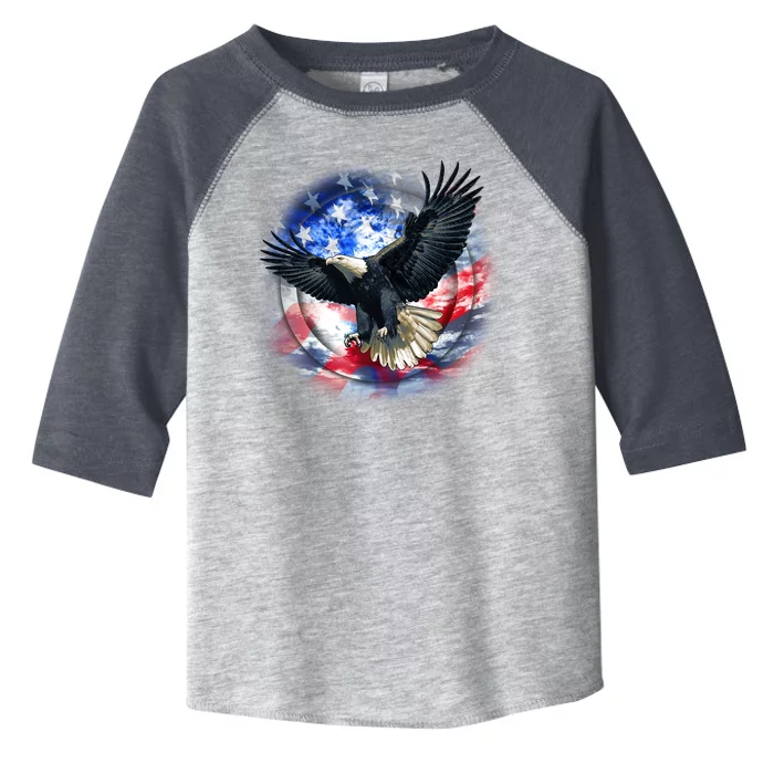 Forever Free United States Eagle Toddler Fine Jersey T-Shirt