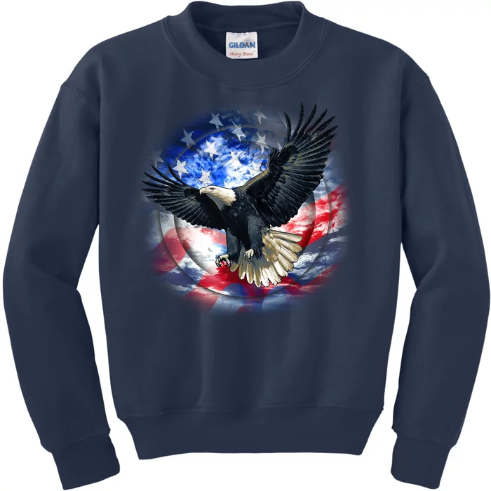 Forever Free United States Eagle Kids Sweatshirt