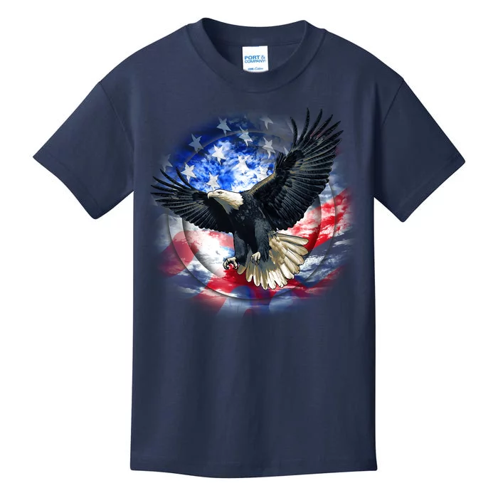 Forever Free United States Eagle Kids T-Shirt