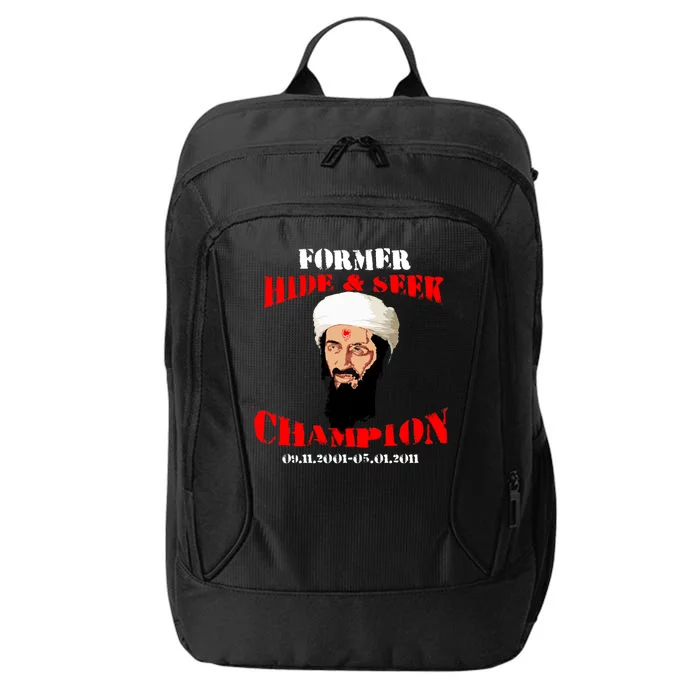 Former Hide and Seek Champion Osama Bin Laden City Backpack