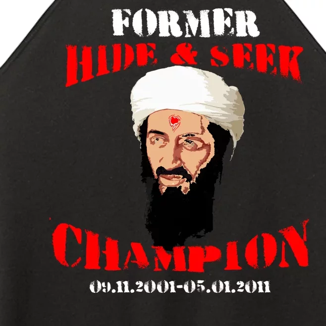 Former Hide and Seek Champion Osama Bin Laden Women’s Perfect Tri Rocker Tank