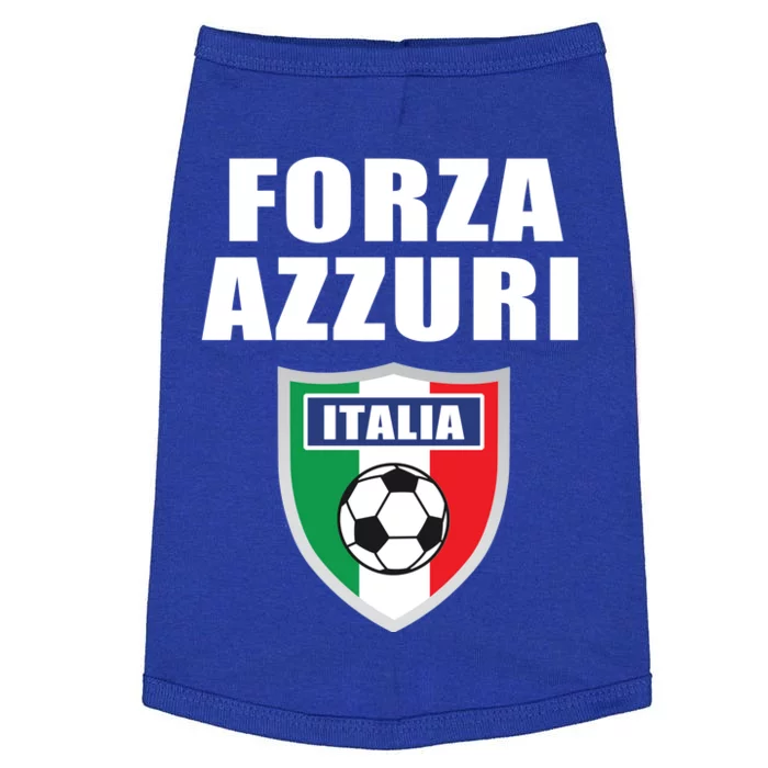 Forza Azzuri Italia Soccer Doggie Tank