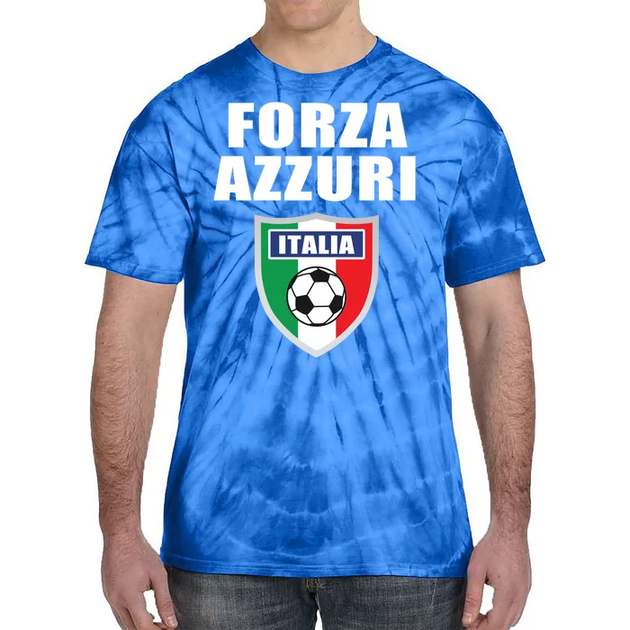 Forza Azzuri Italia Soccer Tie-Dye T-Shirt