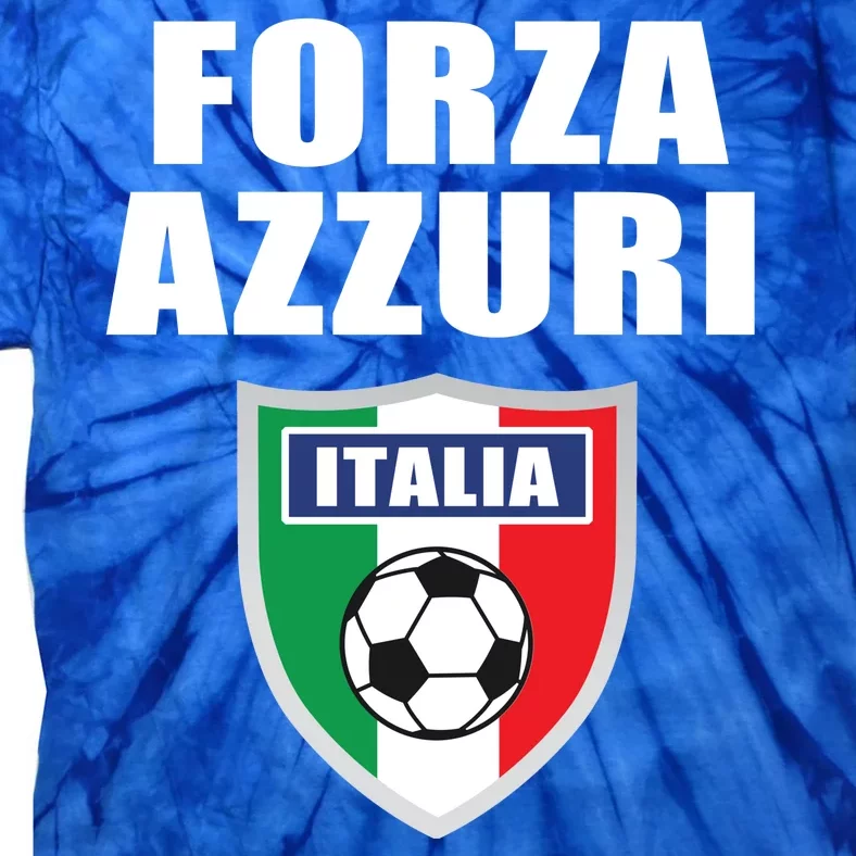 Forza Azzuri Italia Soccer Tie-Dye T-Shirt