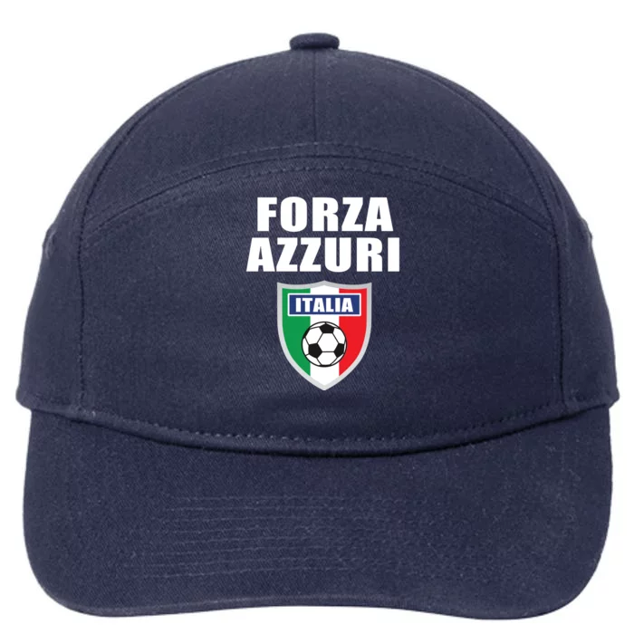 Forza Azzuri Italia Soccer 7-Panel Snapback Hat