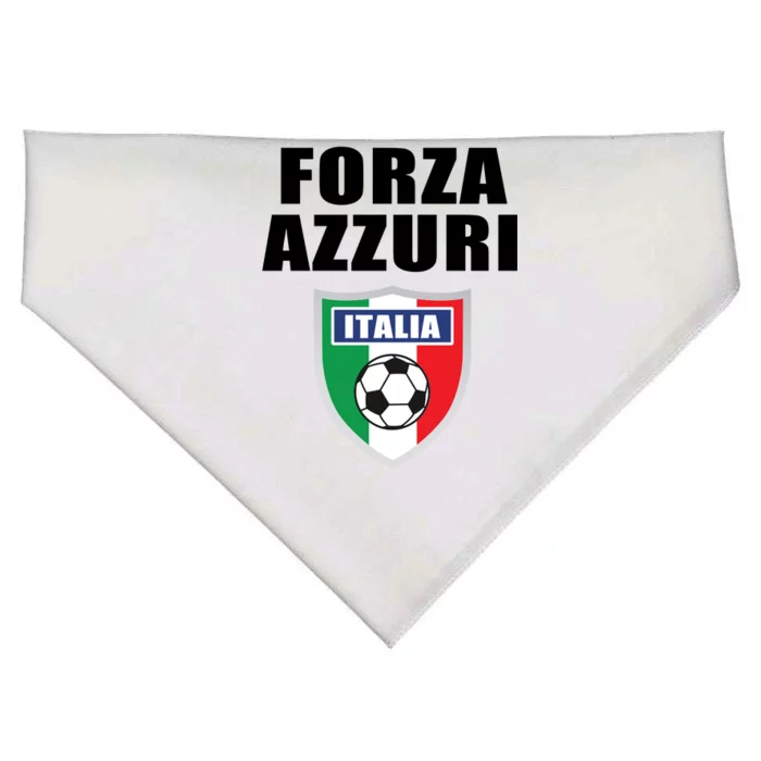 Forza Azzuri Italia Soccer USA-Made Doggie Bandana