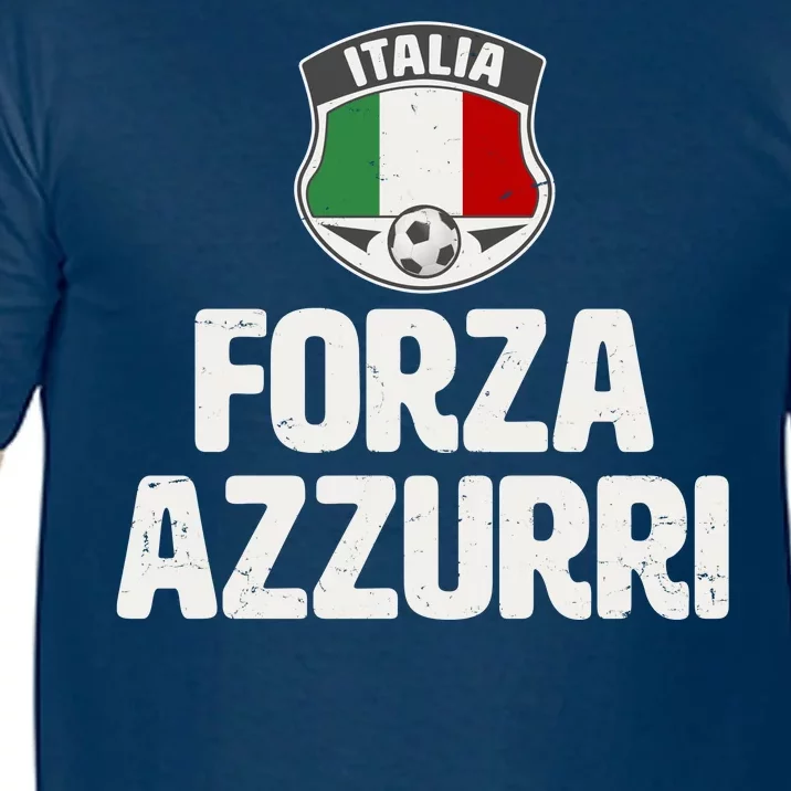 Forza Azzurri Italia Italy Football Soccer Comfort Colors T-Shirt