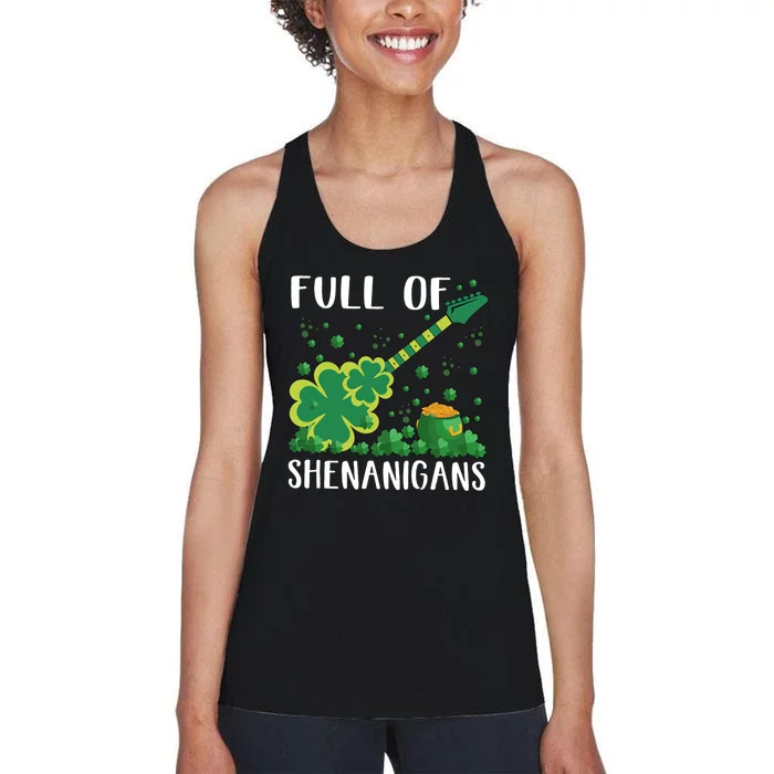 Full Of Shenanigans Women's Racerback Tank