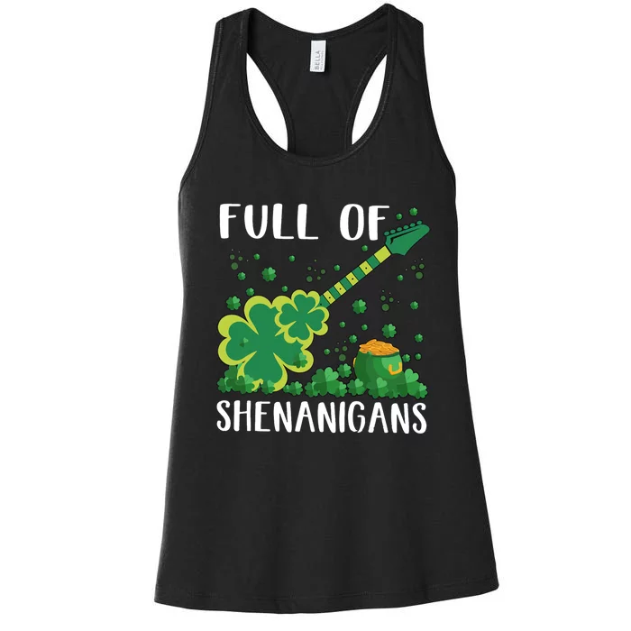 Full Of Shenanigans Women's Racerback Tank