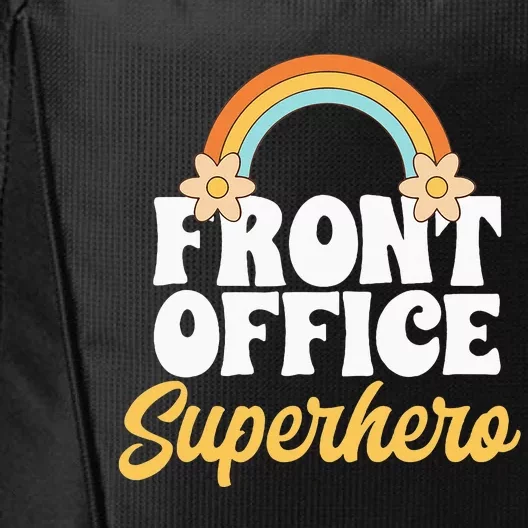 Front Office Superhero Secretary Administrative Assistant City Backpack