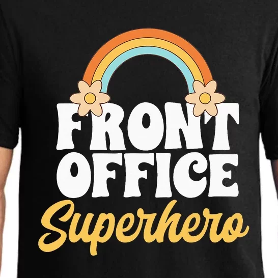 Front Office Superhero Secretary Administrative Assistant Pajama Set