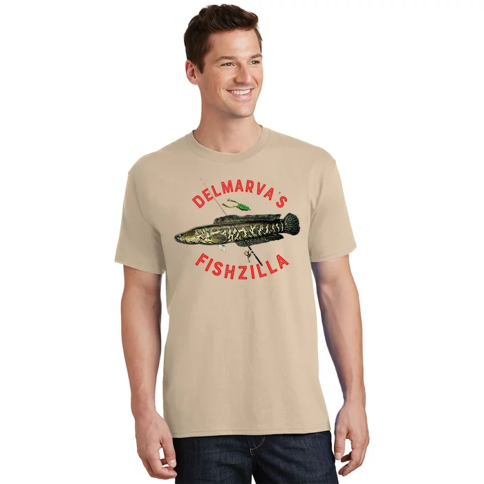 Fun Outdoors Snakehead Fishzilla Fishing T-Shirt