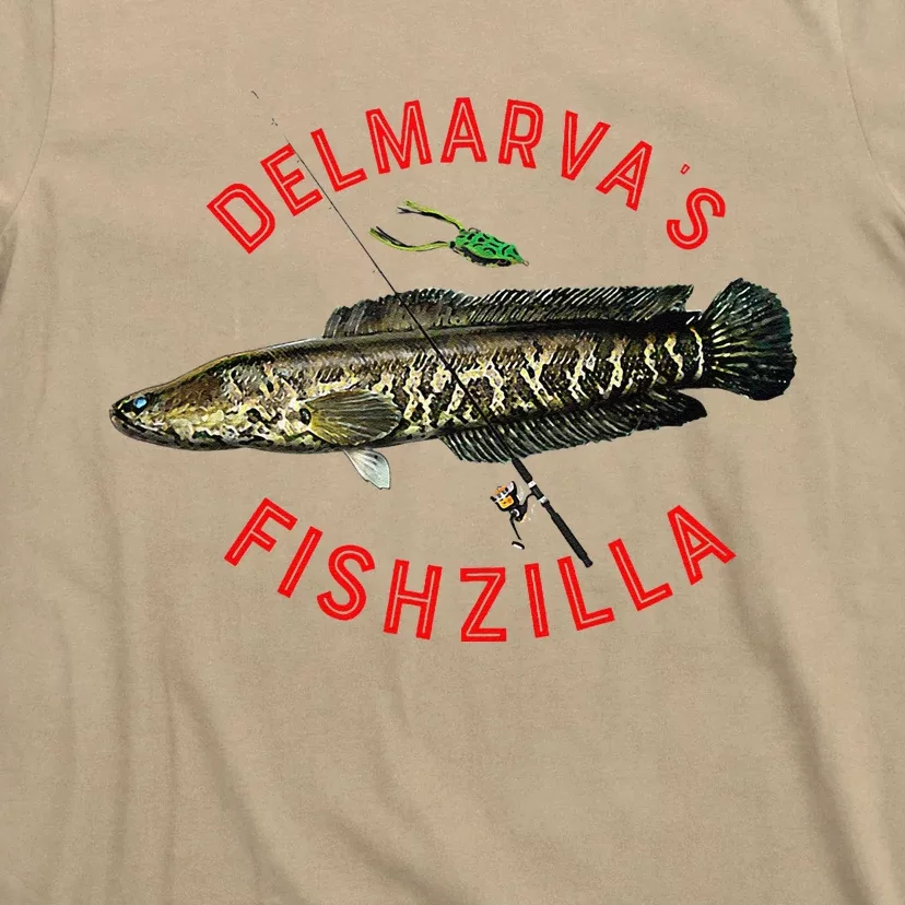 Fun Outdoors Snakehead Fishzilla Fishing T-Shirt