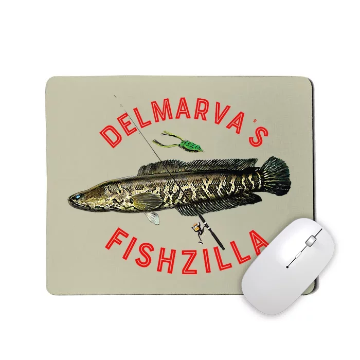 Fun Outdoors Snakehead Fishzilla Fishing Mousepad