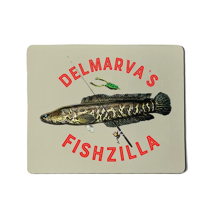 Fun Outdoors Snakehead Fishzilla Fishing Mousepad