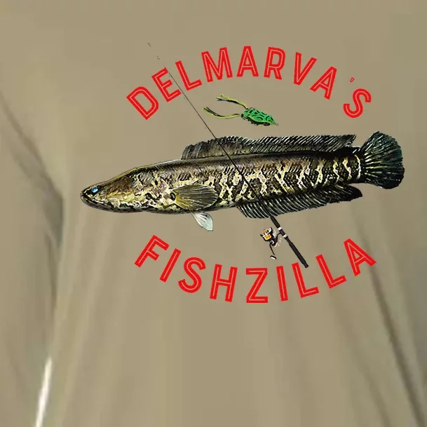 Fun Outdoors Snakehead Fishzilla Fishing Cooling Performance Long Sleeve Crew