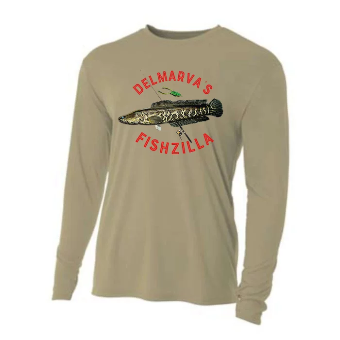 Fun Outdoors Snakehead Fishzilla Fishing Cooling Performance Long Sleeve Crew