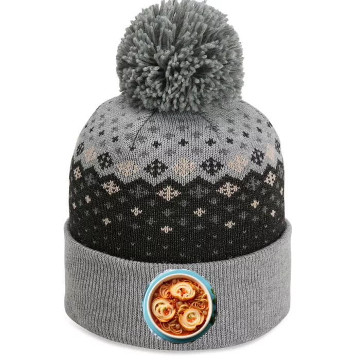 French Onion Soup The Baniff Cuffed Pom Beanie