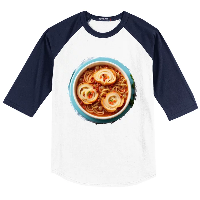 French Onion Soup Baseball Sleeve Shirt