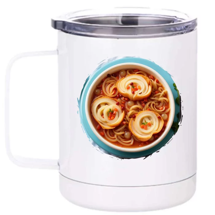 French Onion Soup Front & Back 12oz Stainless Steel Tumbler Cup