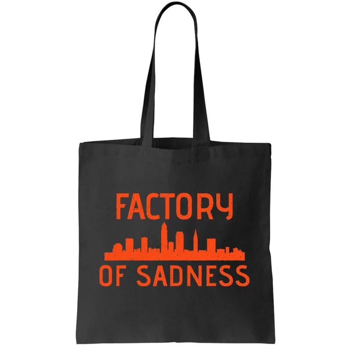 Factory Of Sadness Cleveland Ohio Tote Bag