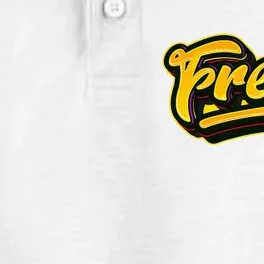 Fresh Old School Graffiti Style Funny Graffiti Dry Zone Grid Performance Polo