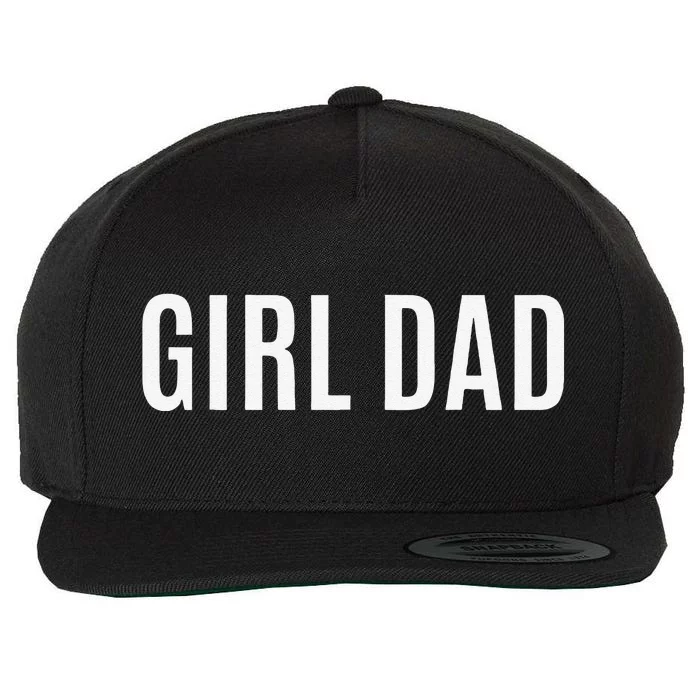 Father Of S Proud New Dad Fathers Day Gift Wool Snapback Cap