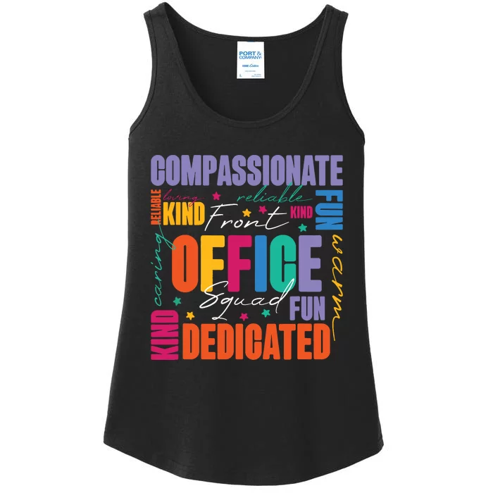 Front Office Squad Front Office Secretary Team Ladies Essential Tank