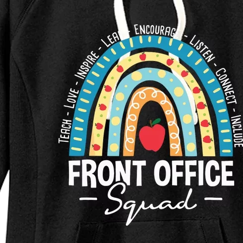 Front Office Squad School Admin Administrative Assistant Women's Fleece Hoodie