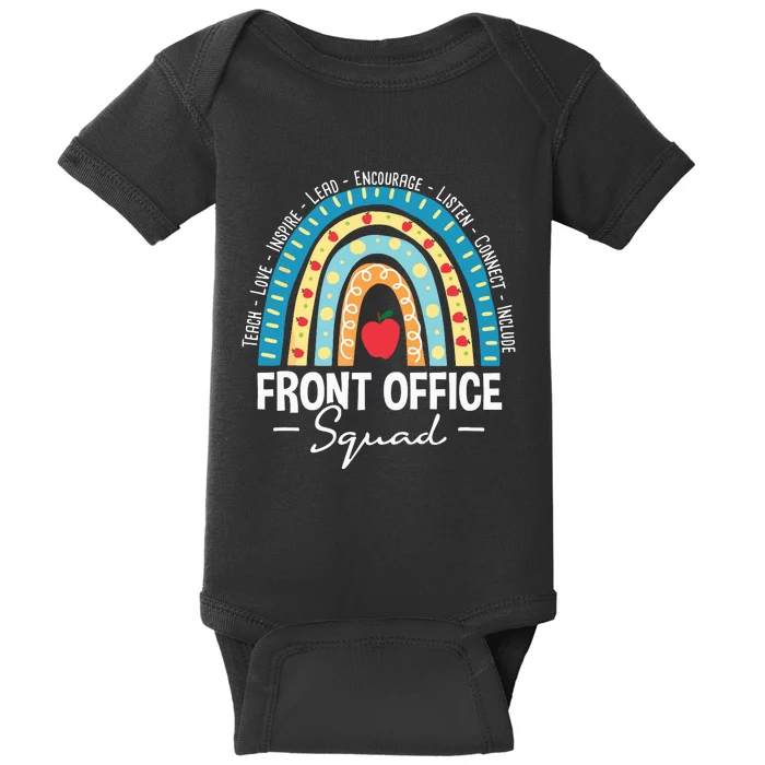 Front Office Squad School Admin Administrative Assistant Baby Bodysuit