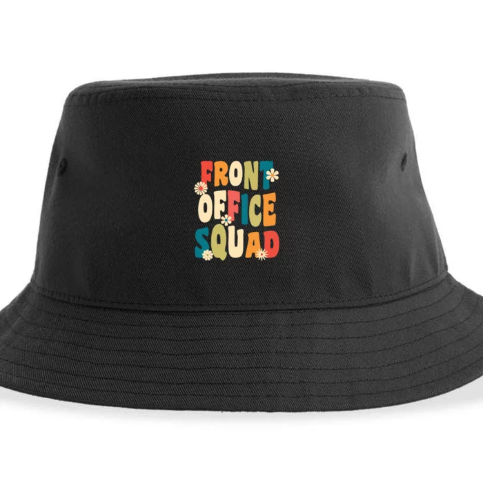 Front Office Squad Team For Administrative Assistants Sustainable Bucket Hat