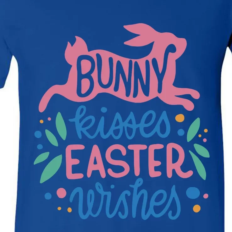 Frohe Ostern 'S Gift And Funny Easter Cool Gift V-Neck T-Shirt