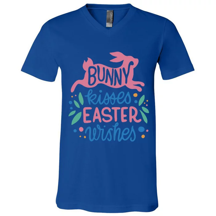 Frohe Ostern 'S Gift And Funny Easter Cool Gift V-Neck T-Shirt